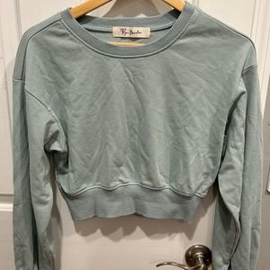 Crop sweatshirt
